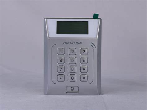 海康门禁一体机（刷卡+密码）带小屏-读卡类型 Mifare卡;CPU卡序列号-室内机