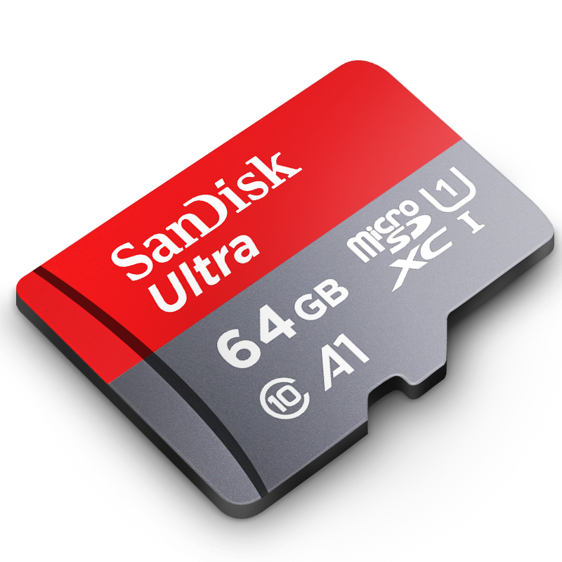 闪迪(SanDisk)高速卡64GB存储SD卡监控摄像头TF卡存储卡